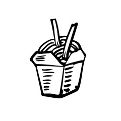 Junk food icon and logo for free