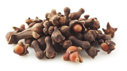Close-up of a Pile of Dried Cloves