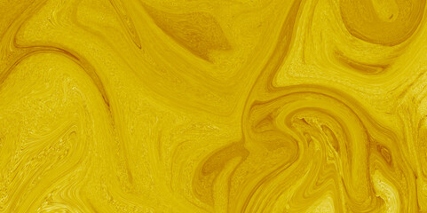 Yellow liquid style marble image