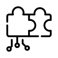 integration line icon