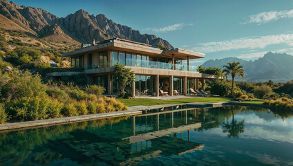 Naklejka premium lake bled country