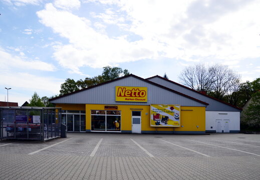 Netto Supermarket in the Town Walsrode, Lower Saxony