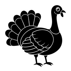 Turkey Silhouette vector art