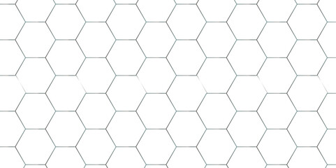 Seamless creative geometric Pattern of white hexagon white hexagon wallpaper or background. Futuristic abstract honeycomb mosaic white background. white hexagon geometric texture.