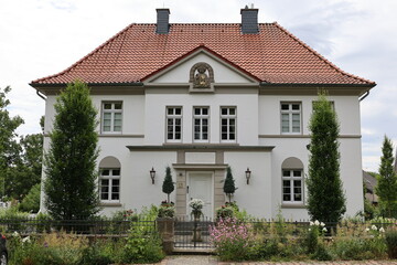 Historisches Gebäude in der Altstadt von Bad Wünnenberg in Nordrhein-Westfalen