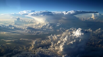 Describe the role of clouds in weather patterns. How do clouds influence precipitation, temperature
