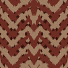 Ethnic abstract ikat art. Aztec ornament print. geometric ethnic pattern seamless color oriental. Design for background ,curtain, carpet, wallpaper, clothing, wrapping, Batik.