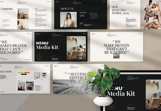 Social Media Kit Template