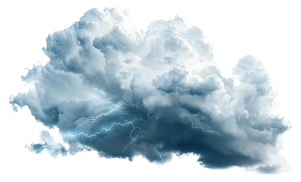 PNG Dramatic storm cloud formation