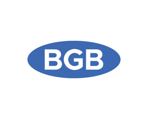 BGB logo design vector template. BGB