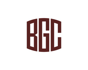 BGC logo design vector template. BGC