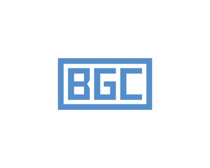 BGC logo design vector template. BGC
