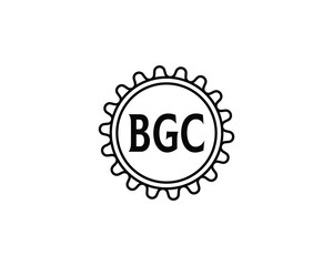 BGC logo design vector template. BGC