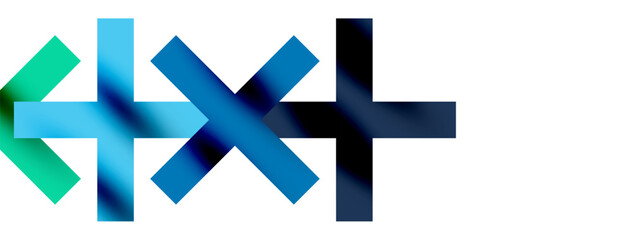 Obraz premium Colorful squares, lines minimal abstract background. Vector Illustration For Wallpaper, Banner, Background, Card, Book Illustration, landing page