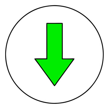 recommend clip art: green arrow download and upload button no bg