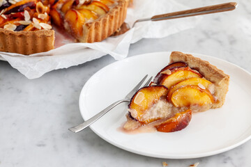 Peach pie