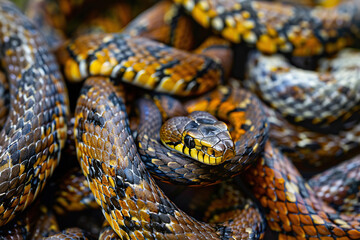 Fototapeta premium Beautiful greeting card with holiday composition for happy and joy celebrate New Year