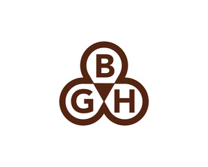 BGH Logo design vector template. BGH