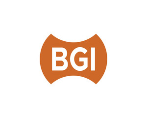 BGI logo design vector template. BGI