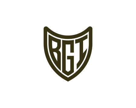 BGI logo design vector template. BGI