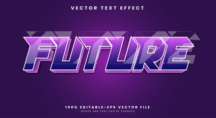 Sport Future editable text effect Template