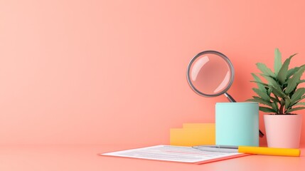 3D concept of a credit report with dynamic graphs and charts showing credit score trends over time, set against a digital backdrop.