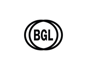 BGL Logo design vector template. BGL