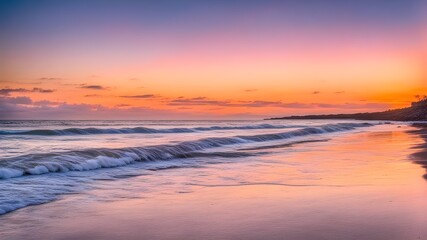 Fototapeta premium sunrise over the sea