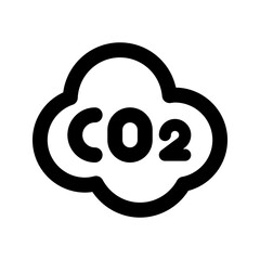 co2 line icon