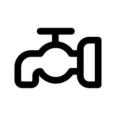 faucet line icon