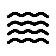 waves line icon