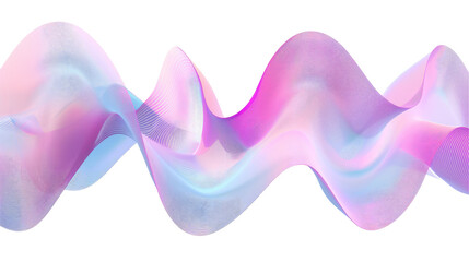 Abstract wavy pattern with pink and blue tones.