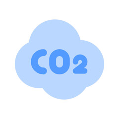 co2 duotone icon