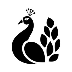 black and white swan