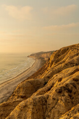 sunset on black's beach