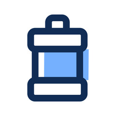 mouthwash filled line icon