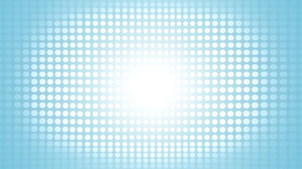 Light blue background with sheer waves with dotted halftone pattern in 4k resolution. Use for poster, banner, website, or template design.