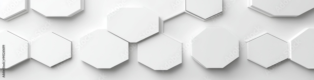 Poster the hexagonal pattern is a geometric abstract background with simple hexagonal elements. it can be u
