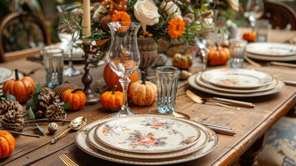 Naklejka premium Thanksgiving and Harvest Festival.