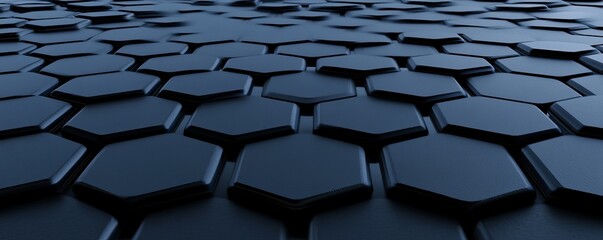 Obraz premium Background texture placeholder in dark blue navy, radial center space, 3D illustration, background for 3D rendering