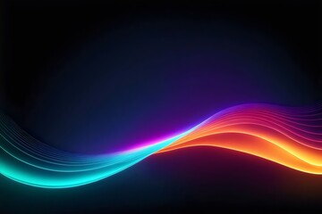 glowing waves abstract background design, backgrounds 