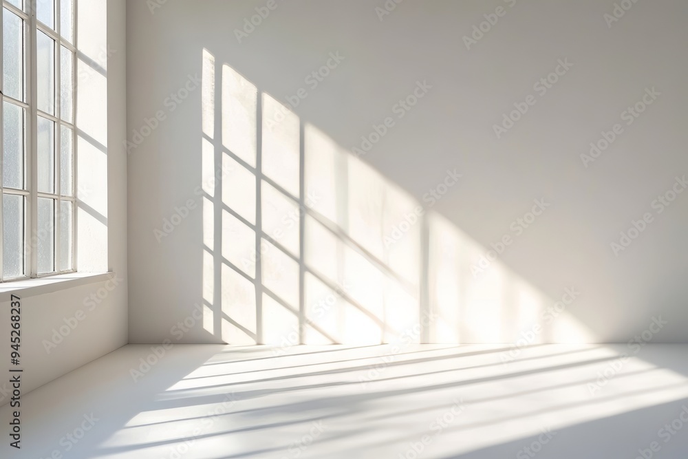 Poster an abstract background with a drop shadow and light. a backdrop for presenting a product.