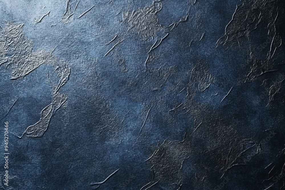 Poster the background is indigo in color and has an abstract grunge texture. dark textile texture.