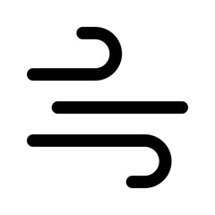 wind glyph icon