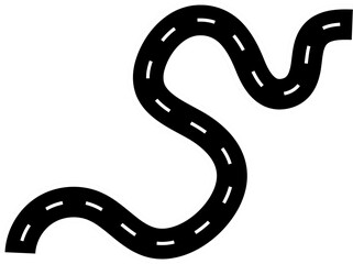 Fototapeta premium Winding Road