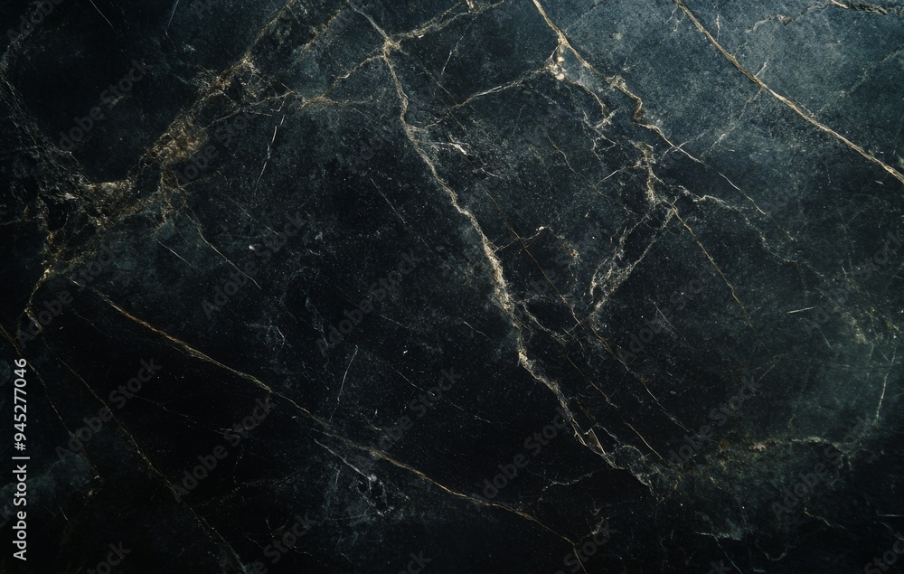 Poster an abstract black background with a marble texture pattern