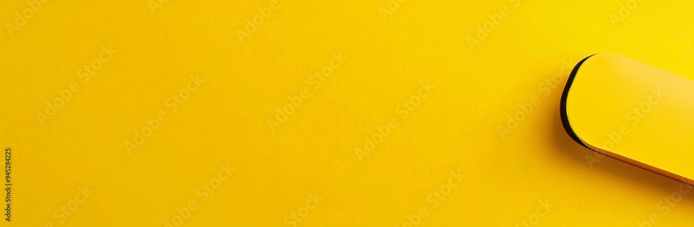 Poster a yellow background with a gradient, blur texture with copy space, and a poster for your design.