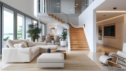 Modern Luxury Living Room Interior