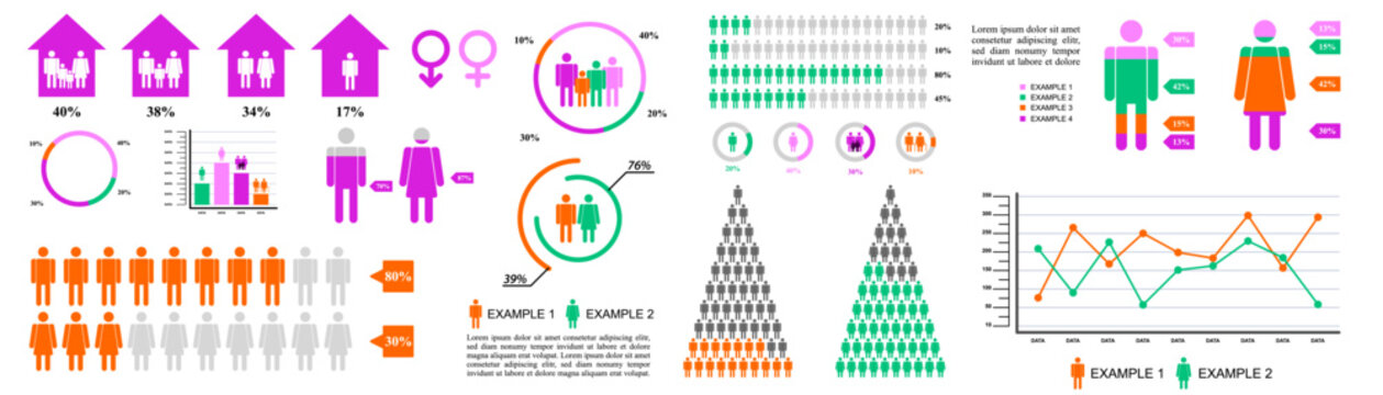 Demographic Infographic Images – Browse 31,573 Stock Photos, Vectors ...