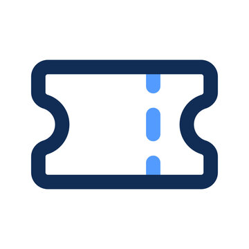 recommend clip art: ticket outline color icon